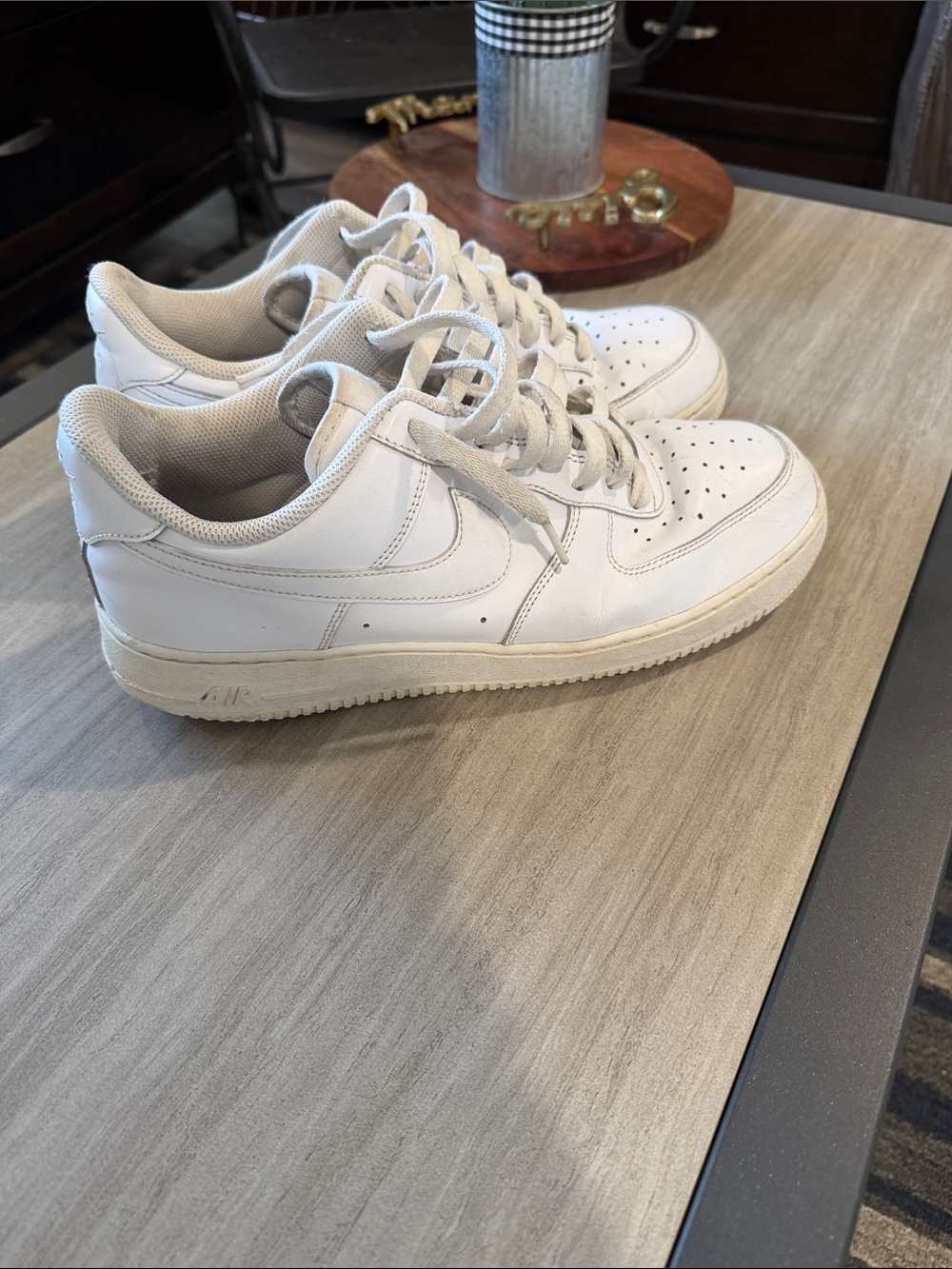Nike Men's White Low-Top Sneakers